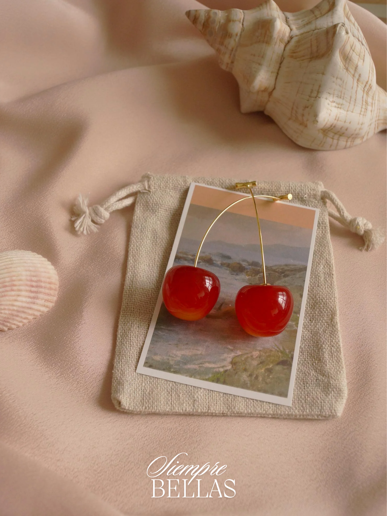 Aretes Cherry